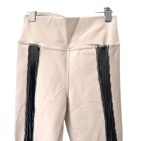 ALO YOGA Electric Legging Bone/Black Small - Picture 5 of 6